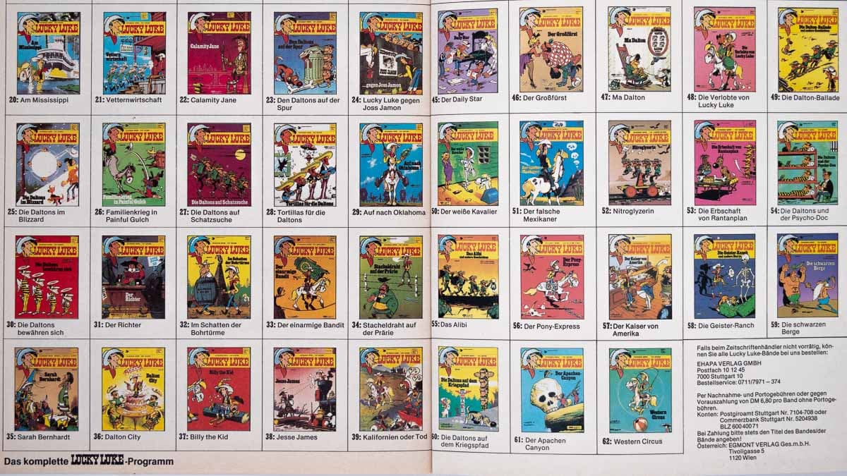 Foto Lucky Luke Heft 4
